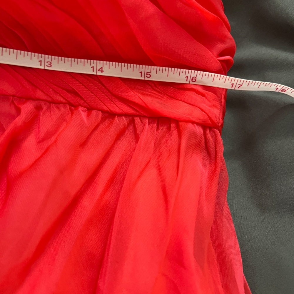 Mac Duggal One Shoulder Lace Up Dress 67941 - Picture 11 of 11